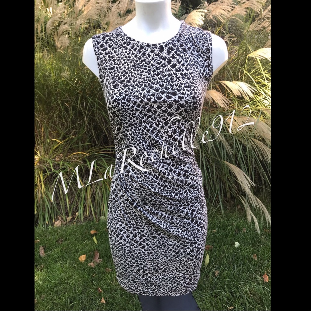 DVF Selene snakeskin Dress SZ: 4